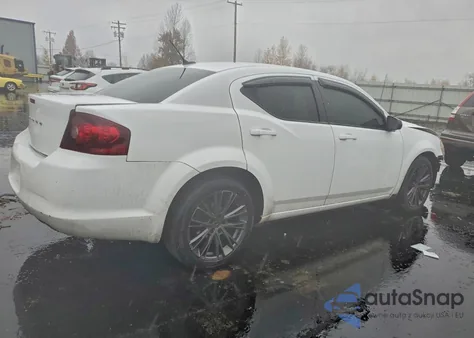 2013 Dodge Avenger Se from USA, damaged, VIN 1C3CDZAB1DN537592